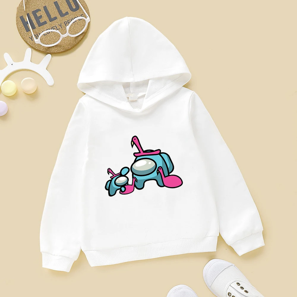 

New Among Us Hoodies for boys Anime clothes sweatshirts for girls children's clothing boys academy umbrella tiny cottons