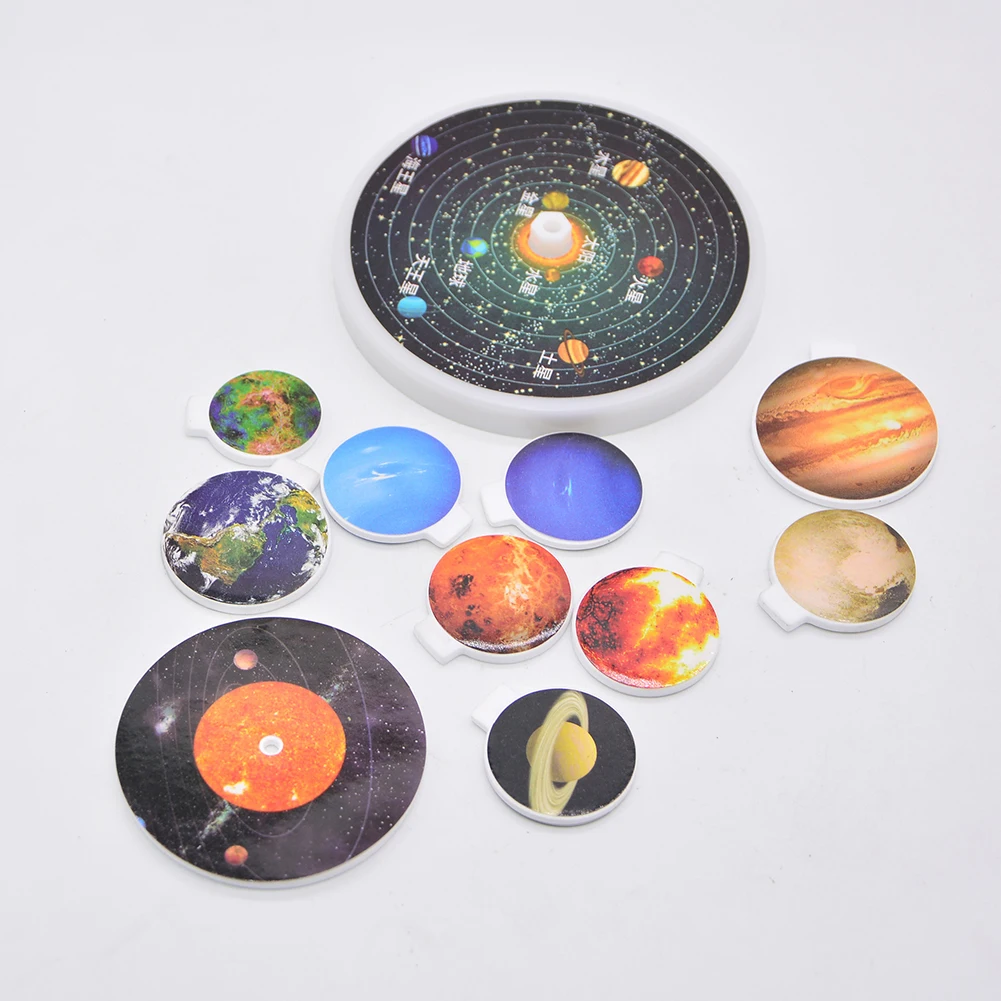 DIY Солнечная система 9 основные планеты игрушка ученики школьный эксперимент
