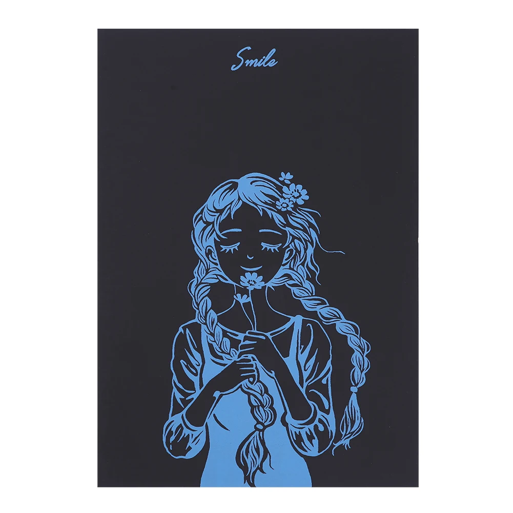 Головоломки игрушки для рисования скребковая живопись удобной переноски