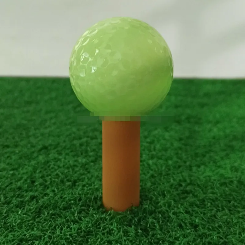 2Pcs/Lot Night Golf Balls Luminous Light Up Bright Glow Reusable Ball Accessories Fluorescent |