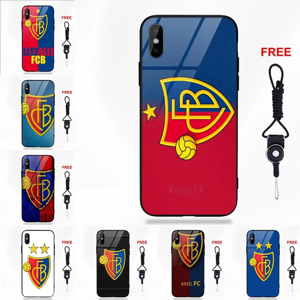 Популярный Футбольный логотип Fc Basel для Apple IPhone X XS Max XR 5 5C 5S SE 6 6S 7 8 Plus | Мобильные