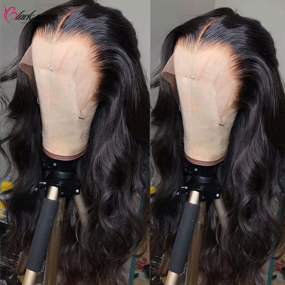 Body Wave Lace Front Wig 30 Inch Human Hair for Black Women Pre Plucked With Baby Hair Brazilian Remy 13x4 Hd Lace Frontal Wigs