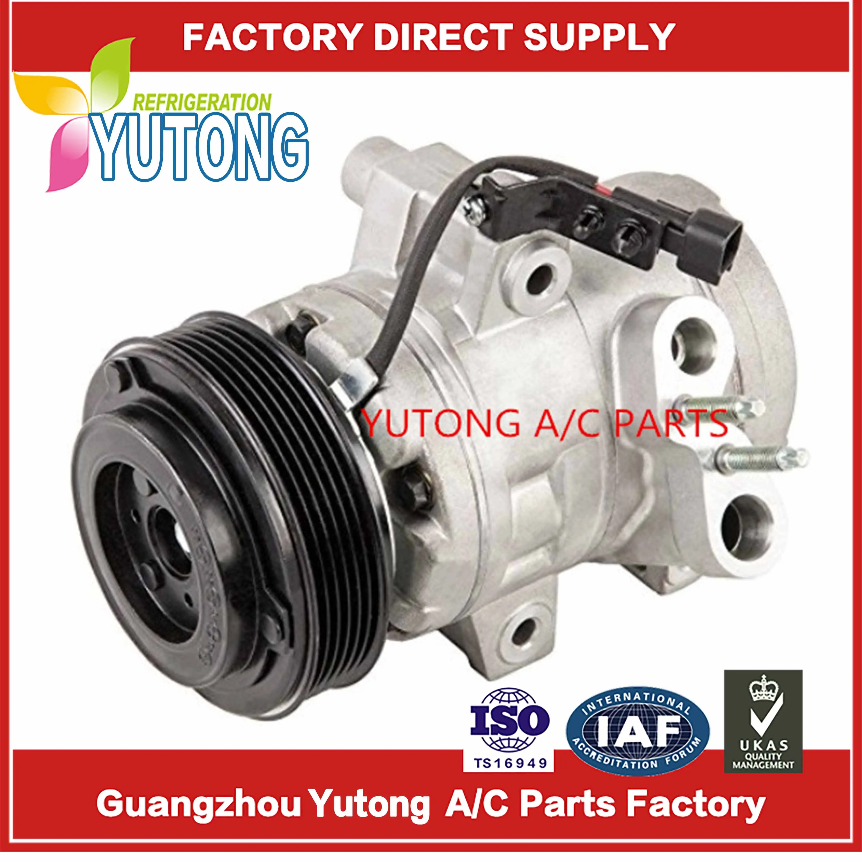 

AC Compressor For Ford 8S4319D629AC 8S4319D629AD YCC232 Z0004880 B DKS-17DS