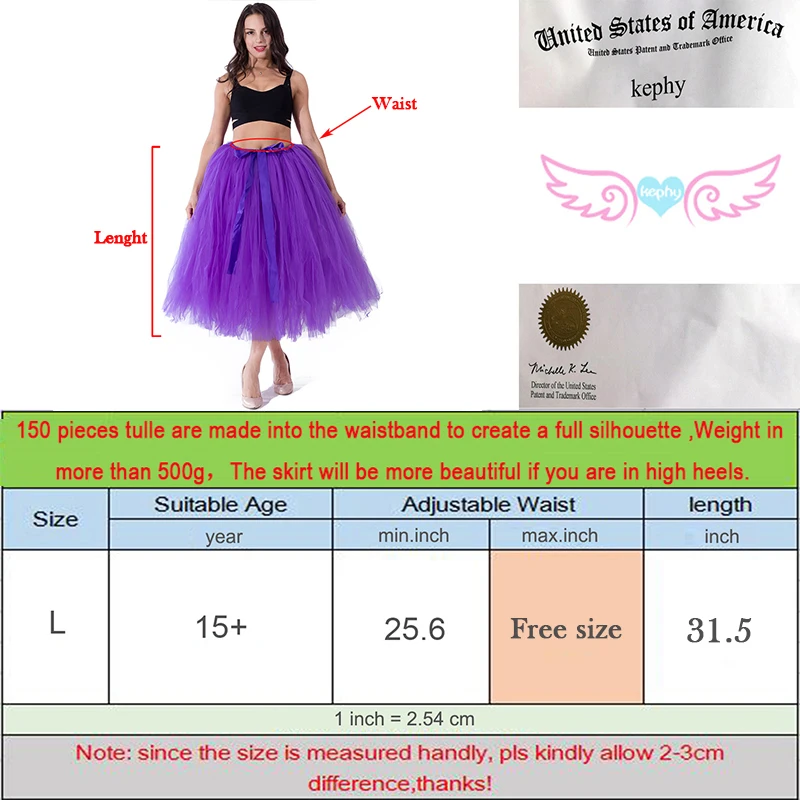 

2017 Autumn & Winter Fashion 80cm Big Swing handemade Skirts Womens AdultTulle Skirt Wedding Bridesmaid Skirts Party Skirt