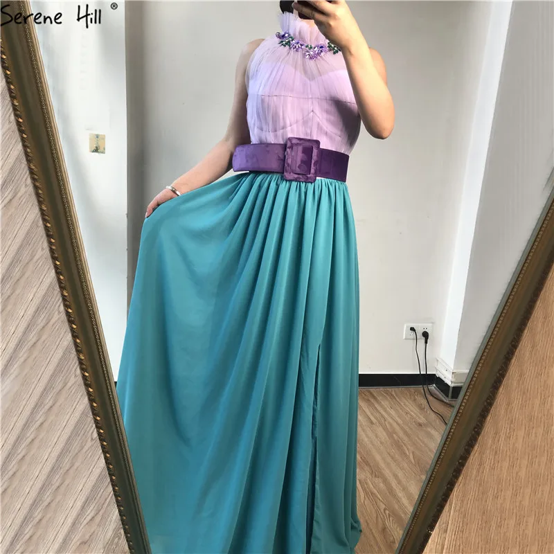 Фиолетовые зеленые а силуэта сексуальные платья для выпускного вечера длинные