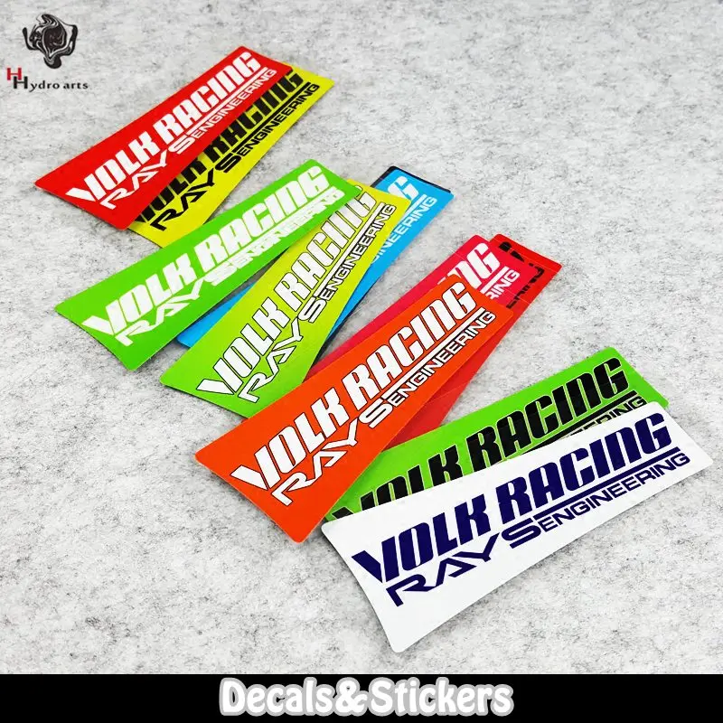 Светоотражающие наклейки NO.L088 VOLK RACING Ray 3M колесо MOTO GP стеклянная наклейка