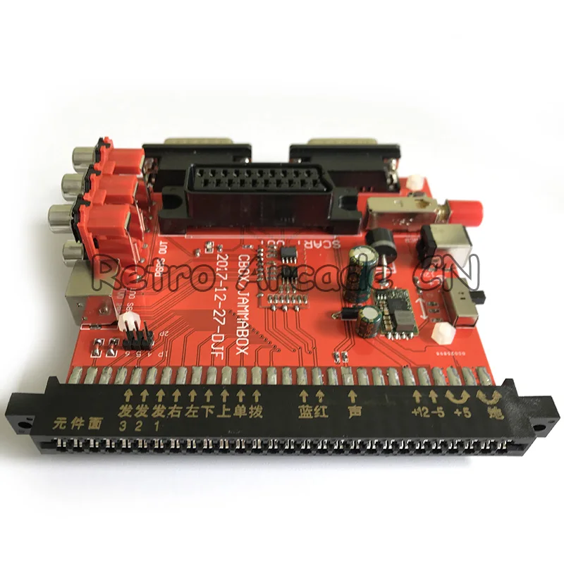 JAMMA to DB 15PIN Joypad конвертер CBOX с SCART выходом для любой аркадной игры PCB SNK материнская