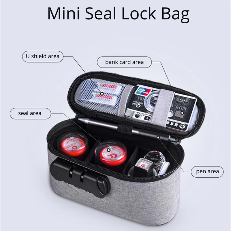 Многофункциональная сумка Органайзер с кодовым замком для Usb
