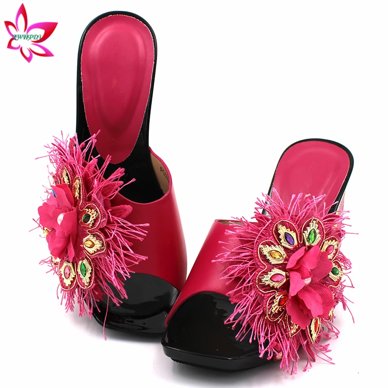 

Красивая женская обувь; Особый цвет с жемчугом; Удобные свадебные туфли на каблуке; Nigeiran