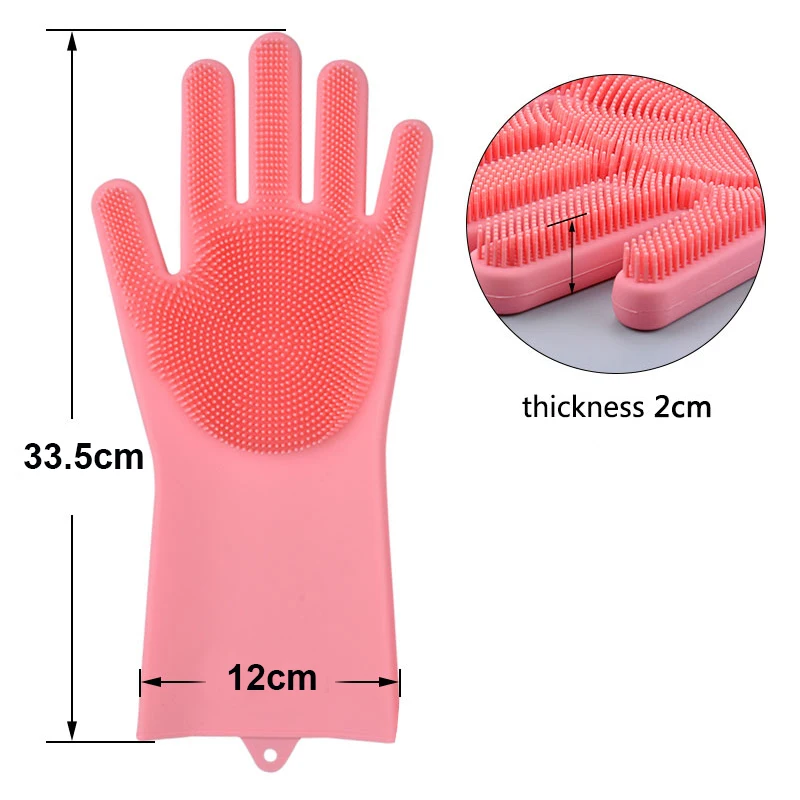 1 пара резиновые перчатки для мытья посуды|Бытовые перчатки| |
