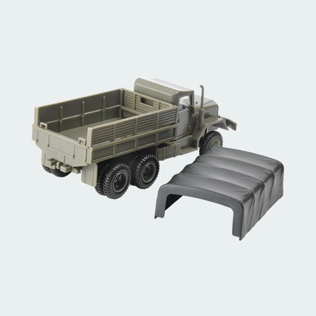 1:72 M35 Cami&oacute;n Militar 4D veh&iacute;culo blindado de ruedas montaje libre de goma modelo de juguete militar regalos para coche-3