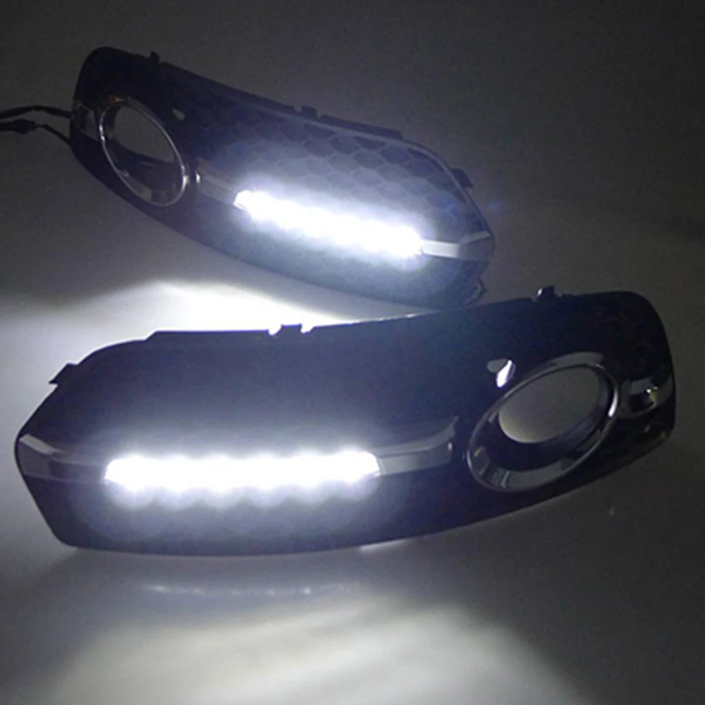 CSCSNL 2 шт. DRL Для Audi Q5 2010 2011 2012 2013 светодиодный Дневной вождения бега светильник день