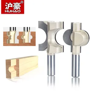 Фрезы HUHAO с хвостовиком 12 дюйма, 1 шт., для деревообрабатывающего инструмента, полукруглые, врезные, нож для вышивки, Т-образные, для пола, Фрезы с ЧПУ