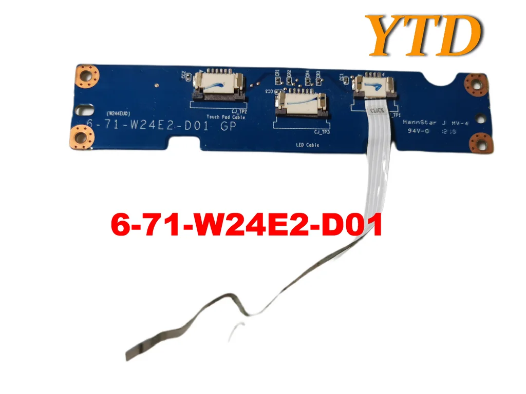 

Original for Itautec Notebook W7535 Botã£O Touchpad 6-71-W24E2-D01 tested good free shipping