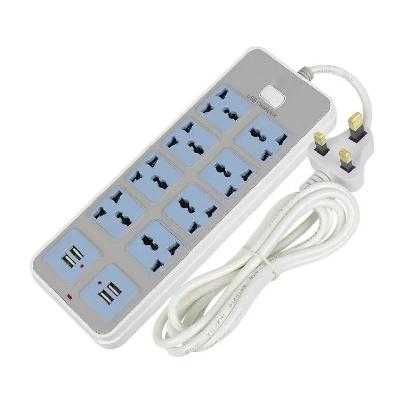 Умный удлинитель Glory Home 10 А 2500 Вт 4 USB-порта | Электроника