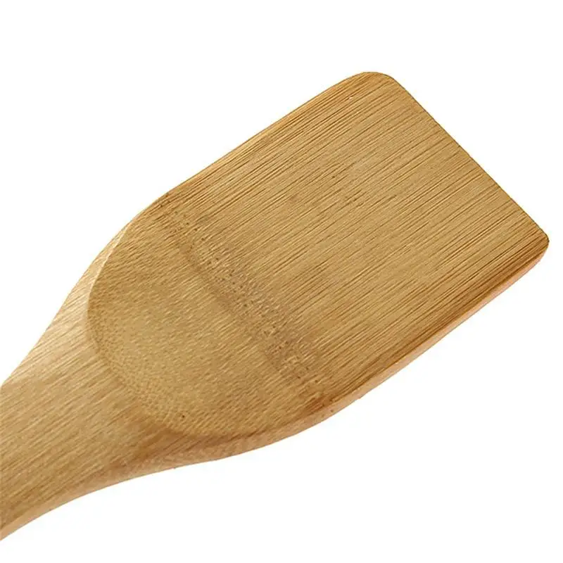 1 шт. деревянный горшок для шпателя антипригарная сковорода бамбуковый шпатель