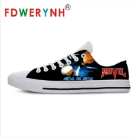 anvil band most influential metal bands of all time mens casual shoes 3d pattern logo mens and womens white low top shoes