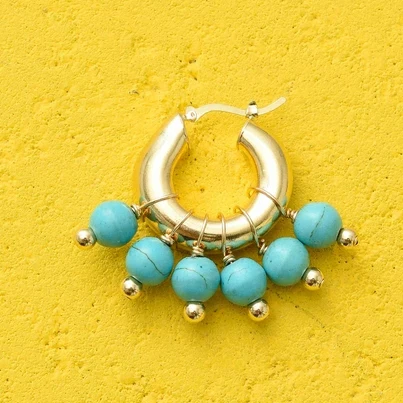 single earring Neefu wofu неодинаковые жемчужные серьги, блестящий барочный жемчуг, свисающие золотые рядом с черным натуральным каменный диск, серьги с резьбой - Окраска металла: single earring