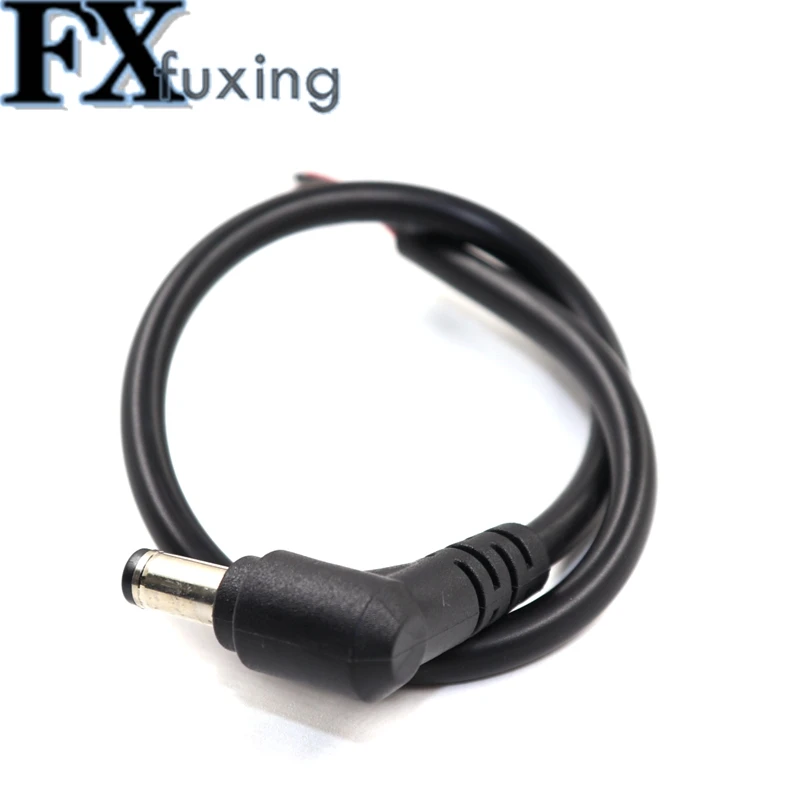 2 шт. коннектор постоянного тока разъем питания 5 5*2 1 мм штекер прямоугольный шнур