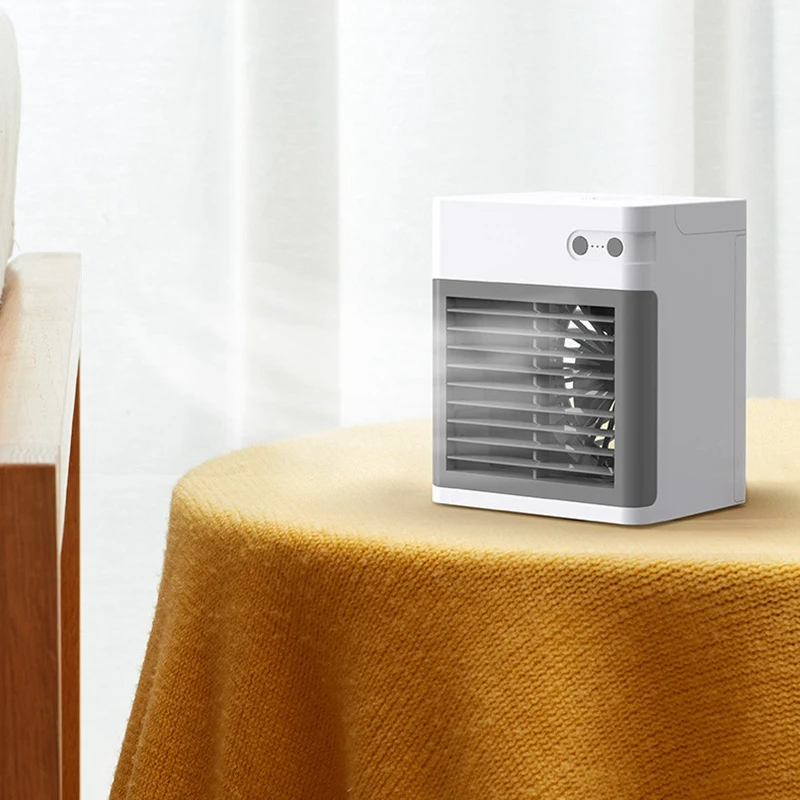 Air Cooler Three-Speed Adjustable Quiet Large Volume Humidification Spray Cooling Fan For Desktop Or Room | Бытовая техника