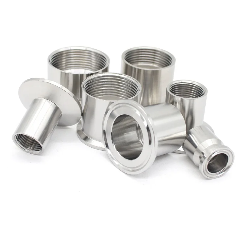 Переходники для нагревателя из санитарной нержавеющей стали с внутренней