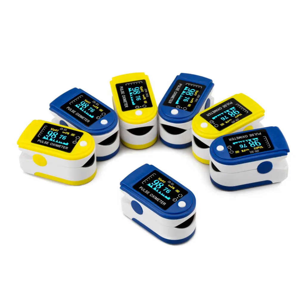 

Pulse Oximeter Finger Medical Portable Pediatrics SPO2 PR Fingertip Heart Rate Saturation Monitor Blood Oxygen Meter Oximetro