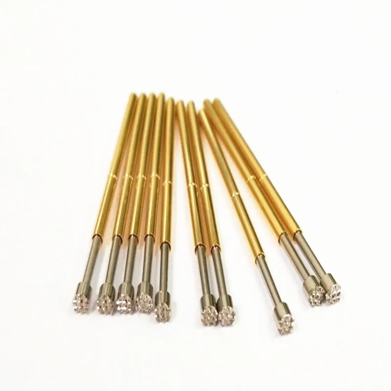 

100 PCS/Pack P100-H3 1.36mm Diameter 33.35mm Long Metal Spring Pressure Test Probe Needle Diameter 1.8mm