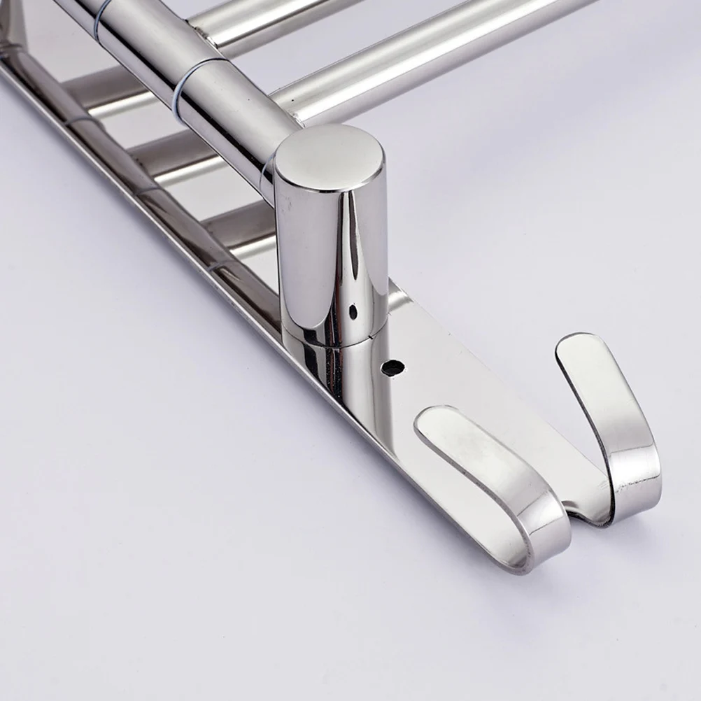 Настенный держатель для полотенец из нержавеющей стали ванной комнаты|Вешалки