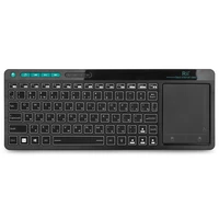 rii k18 plus wireless multimedia russianenglishfrenchhebrew keyboard 3 led color backlit with multi touch for tv boxpc