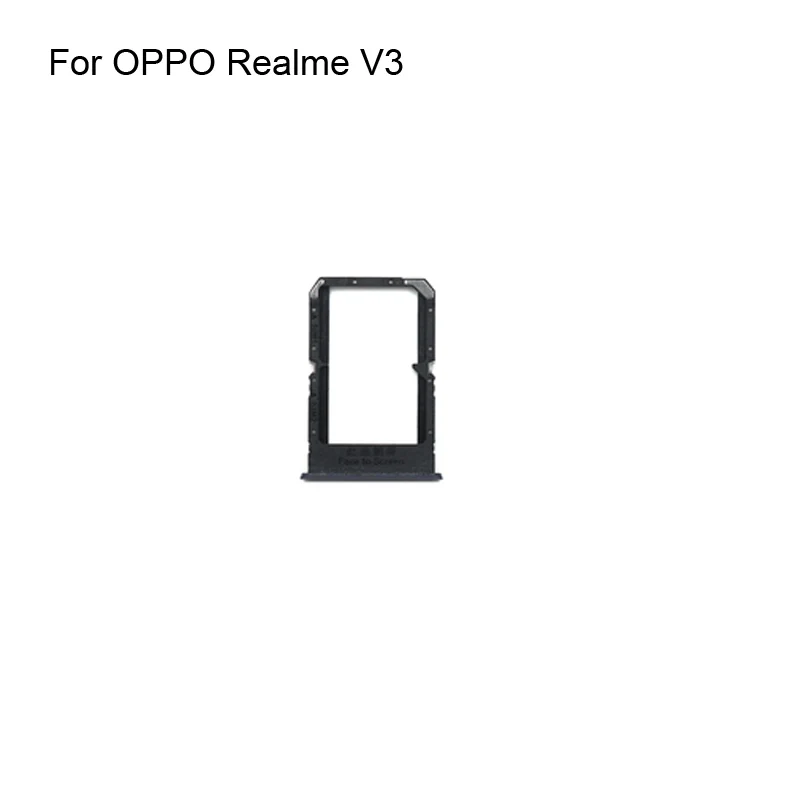 1PC For OPPO Realme V3 Tested Good Sim Card Holder Tray Card Slot For OPPO Realme V 3 Sim Card Holder