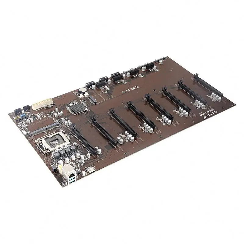 

Onda B250 BTC-D8P Mining Motherboard 8 GPU Cards CPU Miner Mainboard