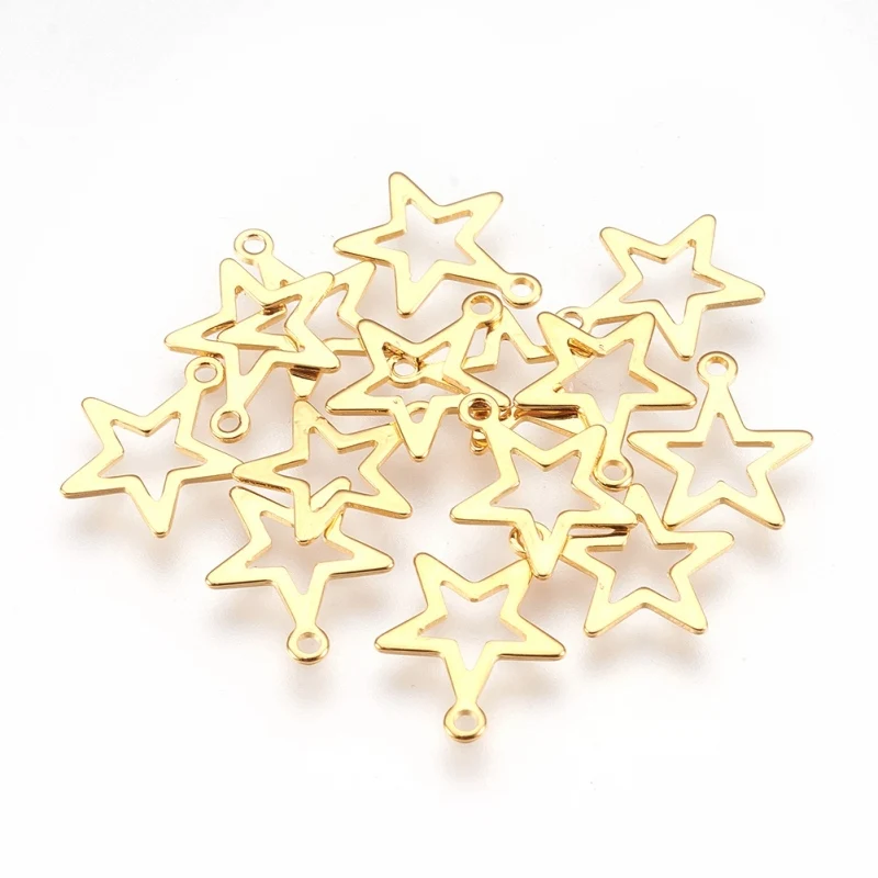 

100pcs Small 304 Stainless Steel Pendants Charms for Jewelry Making DIY Bracelet Necklace Man Woman Jewelry