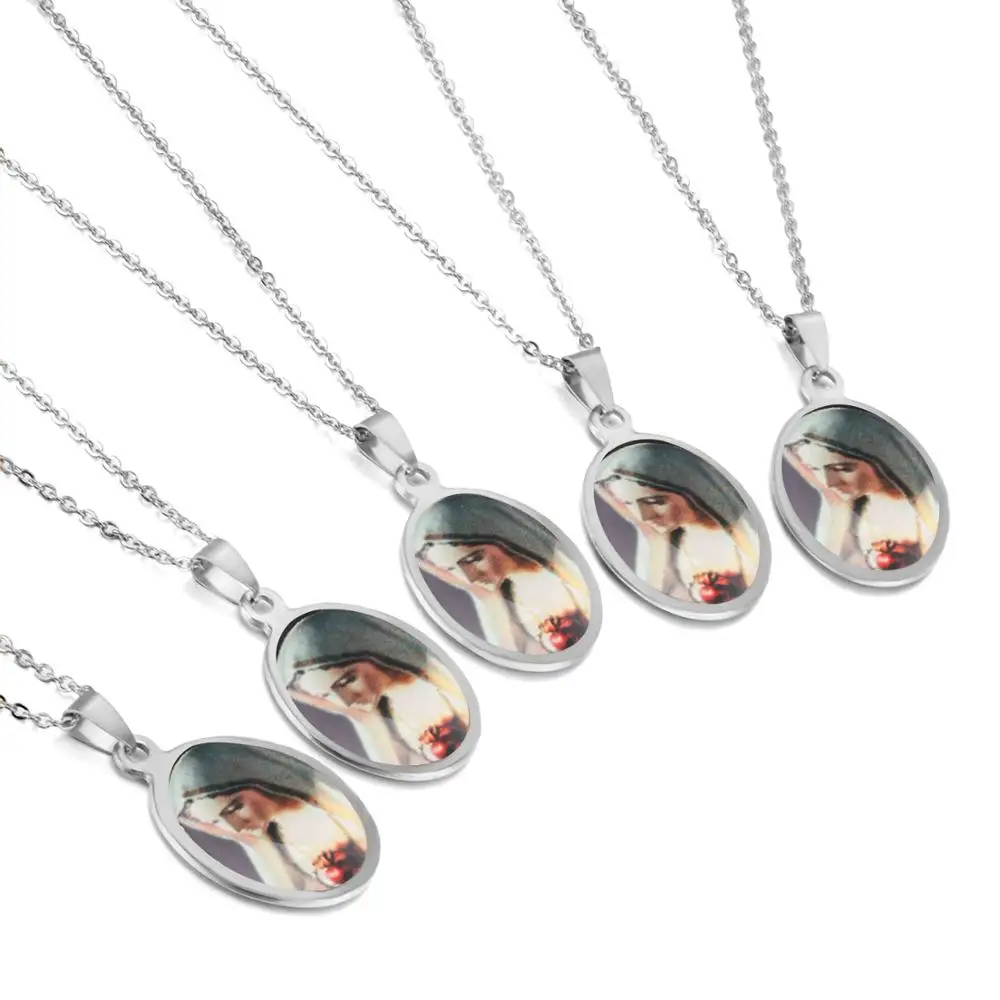 LUXUKISSKIDS оптовая продажа Религия Lucky Золотая эмаль благословенная девственная