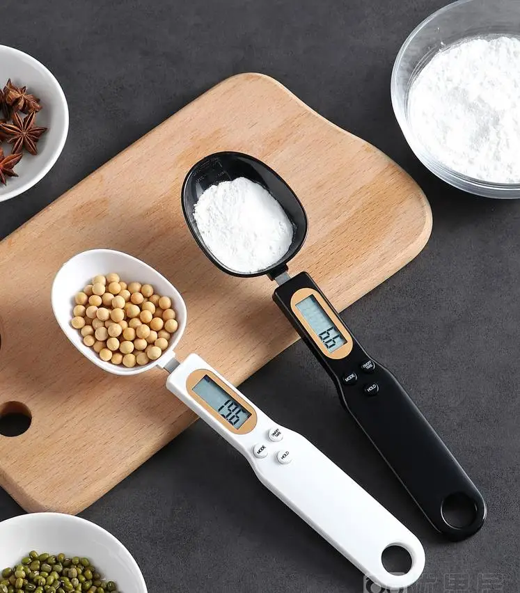 Портативная ложка с ЖК-дисплеем 500 г/0 1 г мерная ложка-весы | Дом и сад