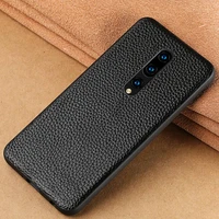 genuine leather case for oneplus 10 pro nord 2 n10 ce 9 pro 8 pro 8t 10r ace 9rt cover for oneplus 9r 6t 7 pro case litchi grain