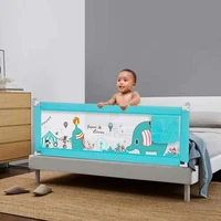 2019 double button vertical lift bed guardrail crib enclosure crash barrier child protective bed baffle higher fall