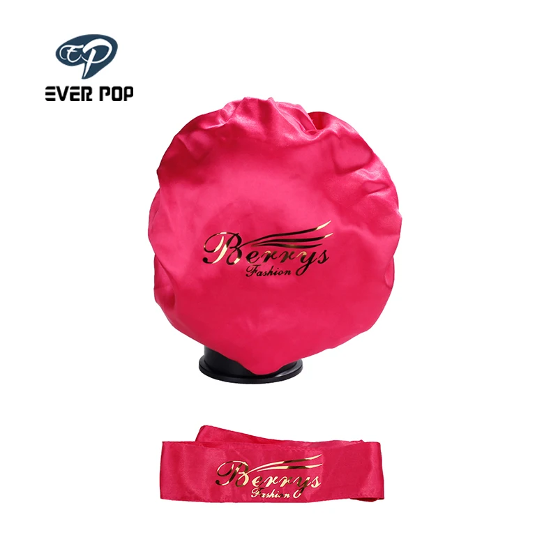 Шелковая атласная шляпа Женская регулируемая повязка на голову с