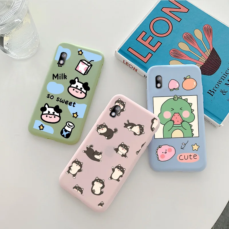 

For Samsung Galaxy A10E A20E Case Cartoon Painted Cute Animal Pattern Shockproof Soft Silicone Matte Phone Protection Cover