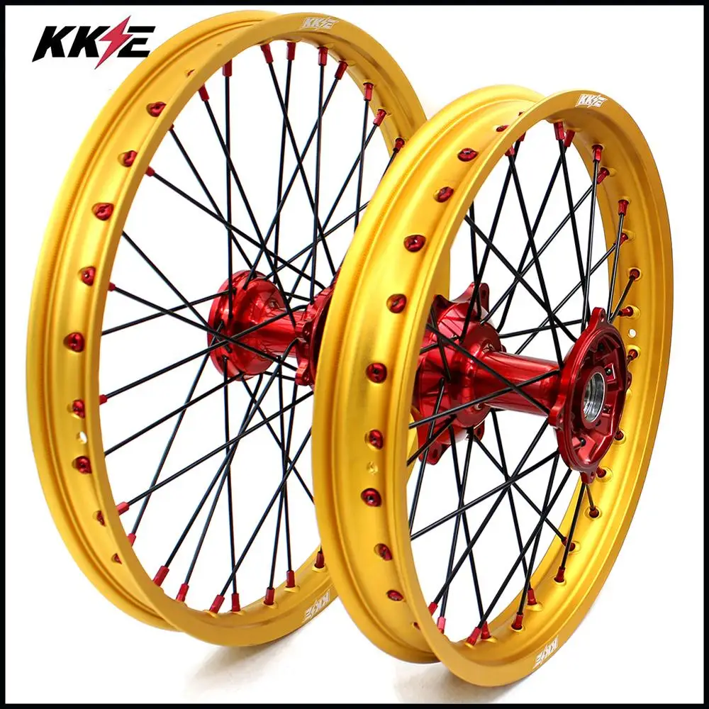 Набор колес для мотоцикла HONDA CR 125R CR250R 1 6 2 15 2002*21/2013*19 дюймов|Колеса| |