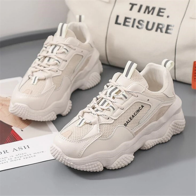 

Womens Shoes Casual Sneakers Fashion Wedge Platform Vulcanized Ladies Female Brand Luxury Shoes Women Designers Sneakers M6-53