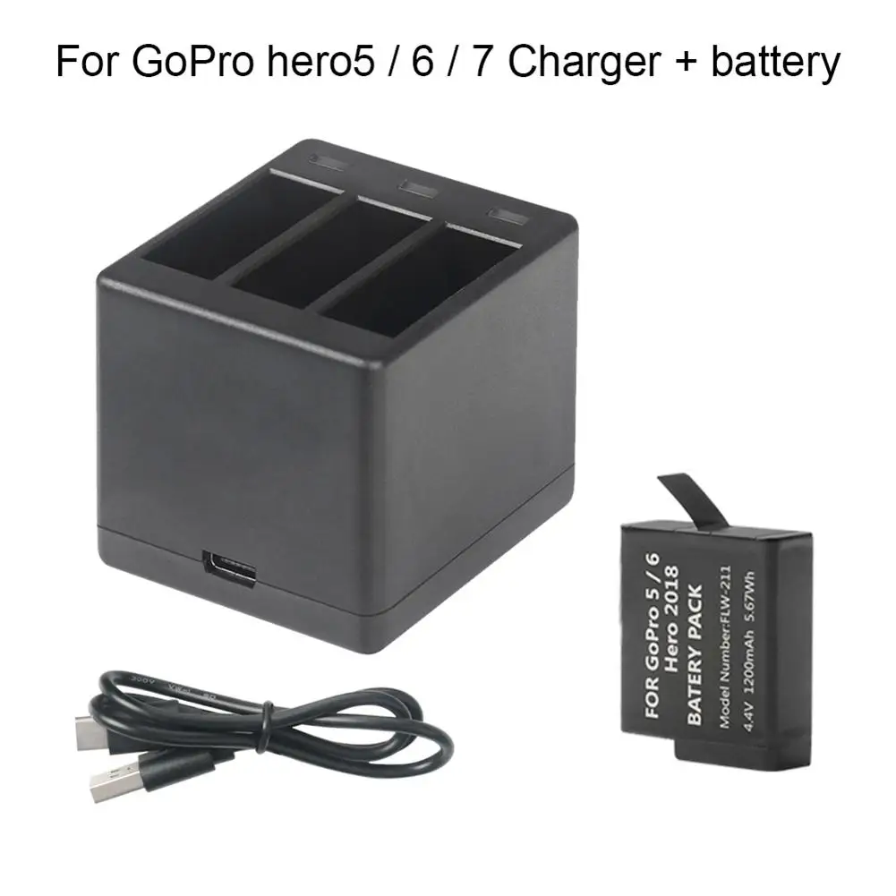 ELESIN 3 полосный светодиодный зарядное устройство и аккумулятора зарядный блок type C