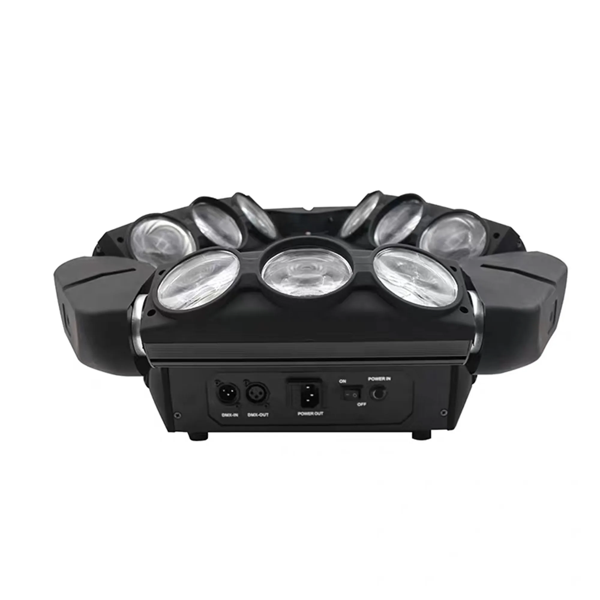 LED RGBW 4in1 9 Eyes 3W Mini Spider Light Nine-headed Bird Moving Head Beam Stage for Night Club Party | Лампы и освещение