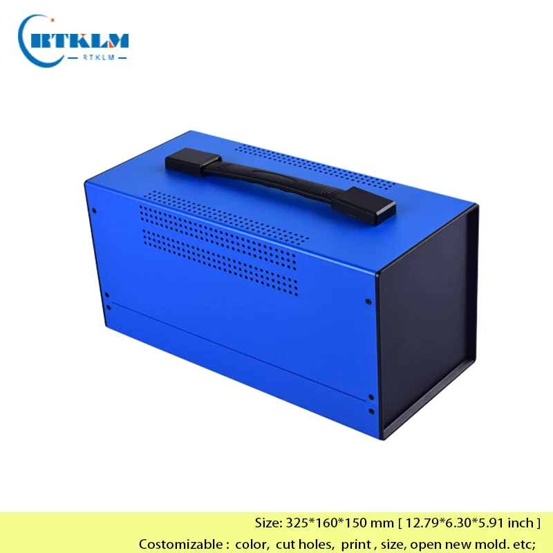 Корпус электроники для усилителя diy чехол инструмента железная коробка проекта