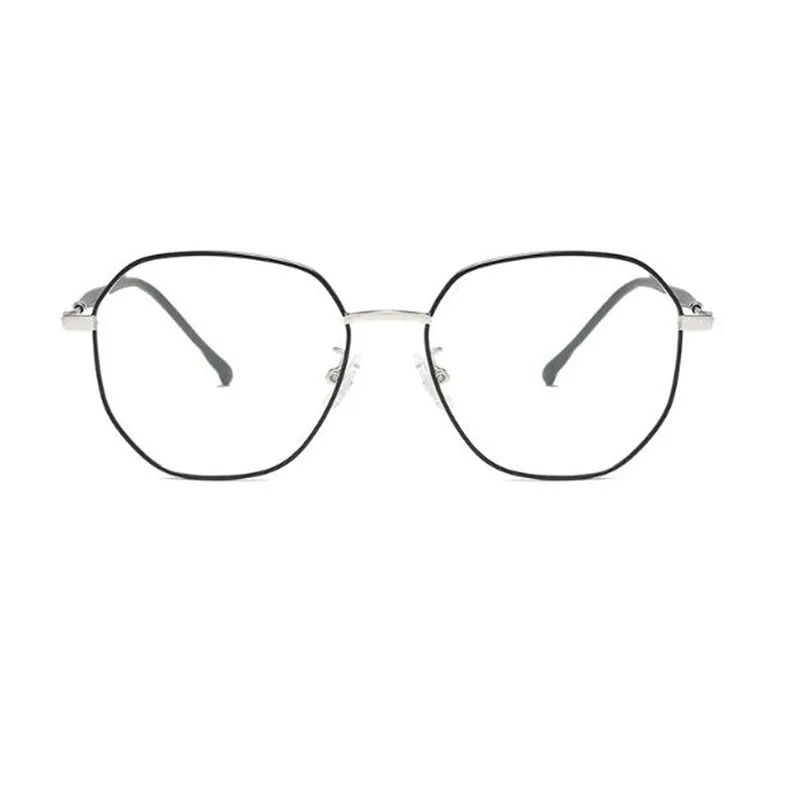 Круглые очки светильник UV400 модные для компьютеров женские и мужские оправы