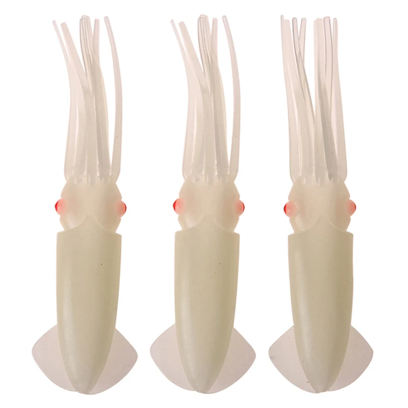 5 шт. светящаяся рыболовная приманка осьминог юбка плавающая мягкие приманки для