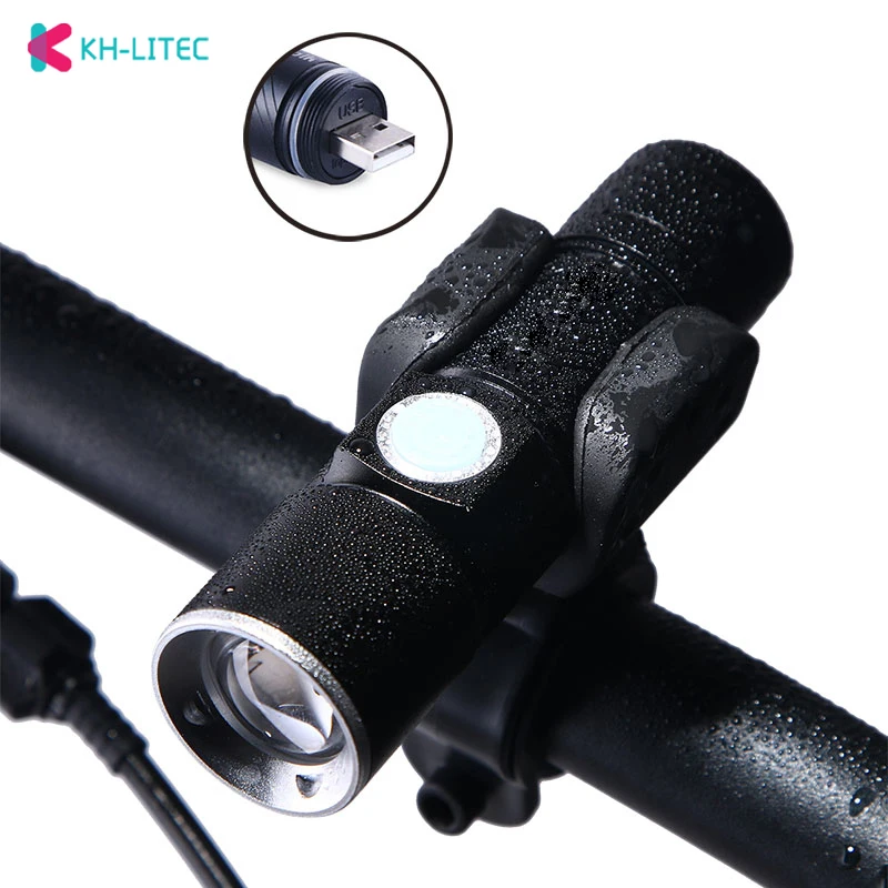 Фонарь велосипедный KHLITEC Ультраяркий растягисветодиодный ющийся зум CREE Q5 200