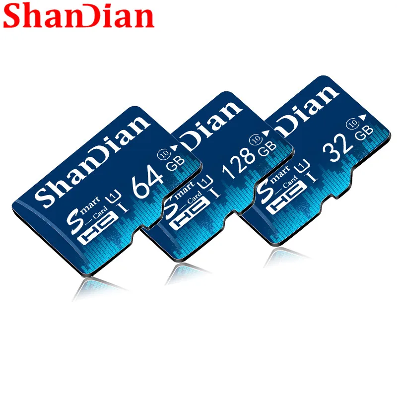 SHANDIAN Смарт SD карта 8 ГБ 16 TF класс 6 высокоскоростная Мини памяти 32 Гб sd реальная