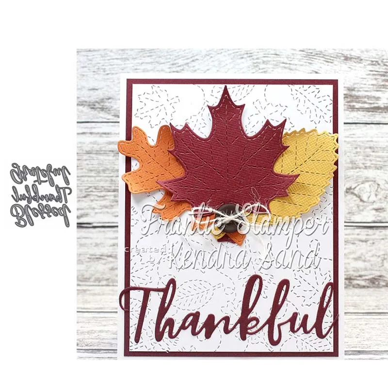 

JC 2020 New Design Blessed Grateful Words Metal Cutting Dies Scrapbook Craft Mold Stencil Handmade Tool Paper Card Make Template