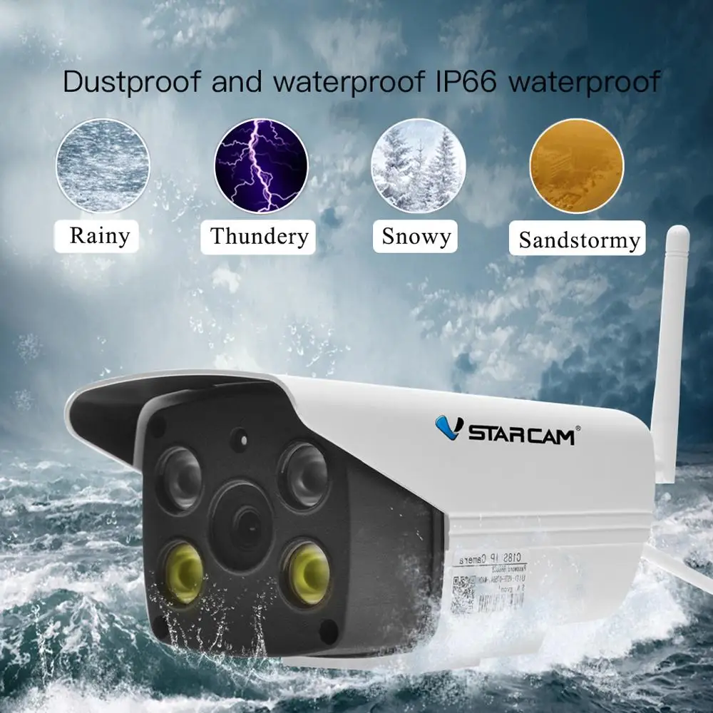 IP камера Vstarcam C18S 1080P Wi Fi Onvif 3 Мп|Камеры видеонаблюдения| |