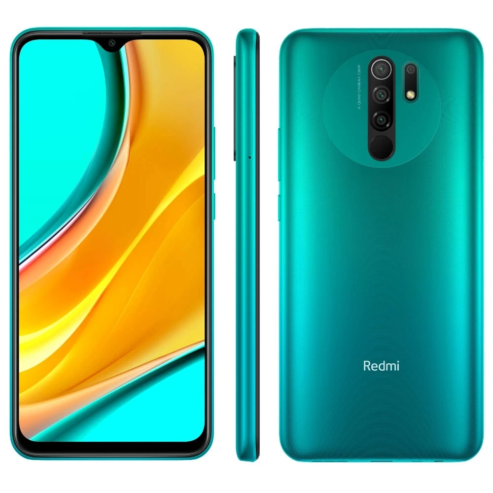 Глобальная версия Xiaomi Redmi 9 4 Гб RAM 64 ГБ ROM мобильный телефон Helio G80 13MP + 8MP камера 6 53